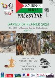 Flyer journée Palestine 4 février 2023